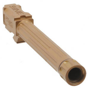 Lantac 9INE G17 Fluted Threaded Bronze Bbl 01-GB-G17-TH-BRNZ