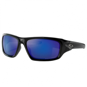 Oakley Valve Polished Black w/Deep Blue Polarized Lenses OO9236-1260