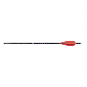 Easton 4mm FMJ Match Grade 250 Arrow w/3'' Hybrid 26 Vanes & 55gr Half-Outs 6pk 401390