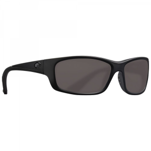 Costa Del Mar Costa Jose Blackout Frame Sunglasses w/Blue Mirror 580G Lenses 06S9023-90231262 in Gray 580P