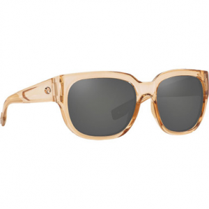 Costa Del Mar Costa Waterwoman II Shiny Blonde Sunglasses w/Gray 580P Lenses 06S9004-90040458