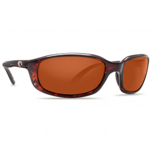 Costa Del Mar Costa Brine Tortoise Frame Sunglasses w/Green Mirror C-Mate 2.50 Lenses 06S7001-00020659