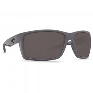 Costa Del Mar Costa Reefton Sunglasses w/Blue Mirror 580G Lenses 06S9007-90073364 in Gray 580P