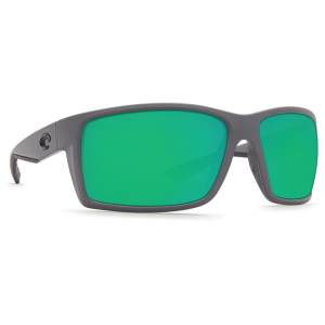 Costa Del Mar Costa Reefton Sunglasses w/Blue Mirror 580G Lenses 06S9007-90073364 in Green Mirror 580P