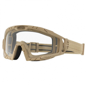 Oakley SI Ballistic Goggle 2.0 Terrain Tan (MCEPS Class 2A) w/Clear Lenses OO7035-15