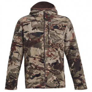 Under Armour Rut Windproof Jacket UA Forest 2.0 Camo/Black XS 1365611-988006