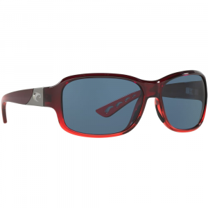 Costa Del Mar Costa Inlet Pomegranate Fade Frame Sunglasses w/Gray 580P Lenses 06S9042-90420558