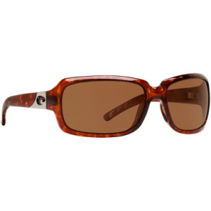 Costa Del Mar Costa Isabela Tortoise Frame Sunglasses w/ Copper 580P C-Mate 2.50 Lenses IB-10-OCP-2.50