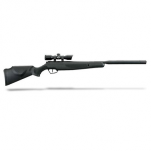 Stoeger X-20 S Black Synthetic Monte Carlo Stock and 4x32 Illuminated Red/Green Scope-.177 Cal./1200 FPS. MPN 30410