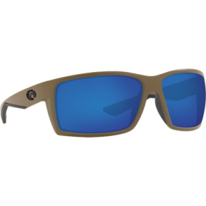 Costa Del Mar Costa Reefton Moss Frame Sunglasses w/ Blue Mirror 580P Lenses RFT-198-OBMP