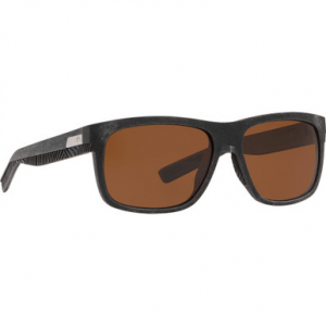 Costa Del Mar Costa Untangled Baffin Net Gray w/Black Rubber Sunglasses w/ Copper 580G Lenses UC2-00G-OCGLP