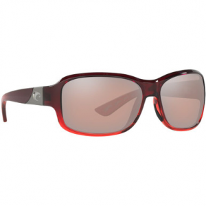 Costa Del Mar Costa Inlet Pomegranate Fade Frame Sunglasses w/ Copper Silver Mirror 580P Lenses IT-48-OSCP
