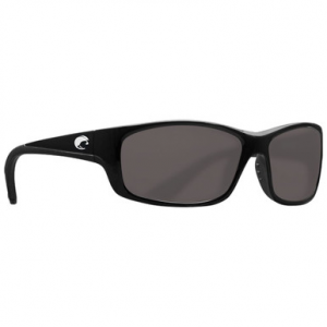 Costa Del Mar Costa Jose Shiny Black Frame Sunglasses w/Gray 580P Lenses 06S9023-90230362