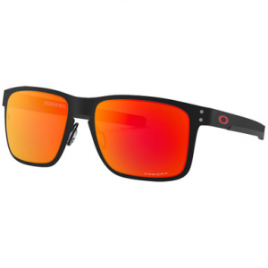 Oakley Holbrook Metal Matte Black w/PRIZM Ruby Lenses OO4123-1255