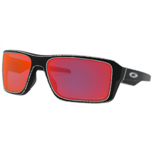 Oakley Double Edge Race Worn White w/Torch Iridium Polarized Lenses OO9380-2566