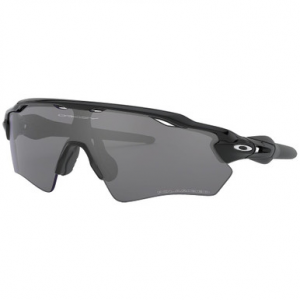 Oakley Radar EV XS Path Polished Black w/Black Iridium Polarized Lenses OJ9001-0731