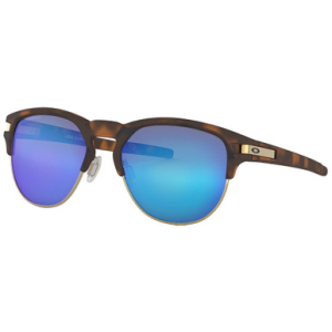 Oakley Latch Key L Matte Brown Tortoise W/Sapphire Iridium Polarized Lenses OO9394-0755
