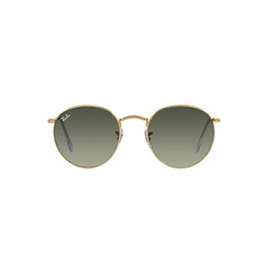 Ray-Ban Round Metal Gold Grey Gradient