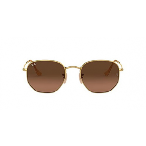 Ray-Ban Hexagonal Arista Brown Gradient Grey 0RB3548N-91244351