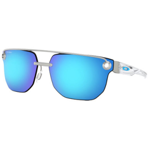 Oakley Chrystl Satin Chrome w/PRIZM Sapphire Lenses OO4136-0867