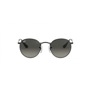 Ray-Ban Round Metal Black Light Grey Gradient Dark Grey