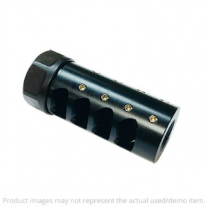 American Precision Arms Gen 3 Little Bastard Self Timing Muzzle Brake 5/8x24 6.5mm Black Nitrided Gen3-LITTLE-5-8x24-6.5 - Display Model UA4637