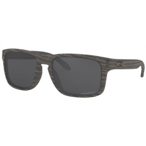 Oakley Holbrook (A) Woodgrain w/PRIZM Black Polarized Lenses OO9244-4556