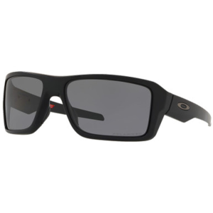 Oakley SI Double Edge Matte Black w/Grey Polarized Lenses OO9380-1066