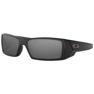 Oakley GasCan Matte Black w/Black Iridium Polarized Lenses 12-856