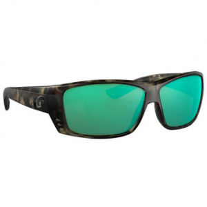 Costa Del Mar Costa Cat Cay Wetlands Frame Sunglasses w/Green Mirror 580P Lenses 06S9024-90243561