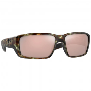 Costa Del Mar Costa Fantail Pro Matte Wetlands Sunglasses w/Copper Silver Mirror 580G Lenses 06S9079-90790860