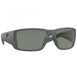 Costa Del Mar Costa Blackfin Pro Matte Gray Sunglasses w/Gray 580G Lenses 06S9078-90781260