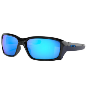 Oakley Straightlink Polished Black w/PRIZM Sapphire Lenses OO9331-2758 in Polished Back