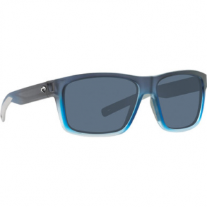 Costa Del Mar Costa Slack Tide Bahama Blue Fade Frame Sunglasses w/ Gray 580P Lenses SLT-193-OGP