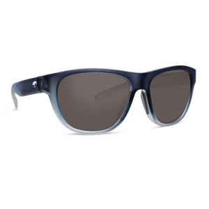 Costa Del Mar Costa Bayside Bahama Blue Fade Frame Sunglasses w/ Gray 580P Lenses BAY-193-OGP