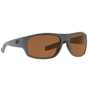 Costa Del Mar Costa Tico Matte Gray Frame Sunglasses w/ Copper 580P Lenses TCO-98-OCP