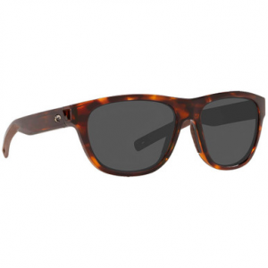 Costa Del Mar Costa Bayside Tortoise Sunglasses w/Gray 580P Lenses 06S9015-90151256