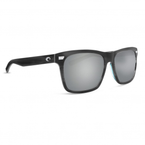 Costa Del Mar Costa Aransas Matte Storm Gray Frame Sunglasses w/Gray Silver Mirror 580G Lenses 06S2005-20050858