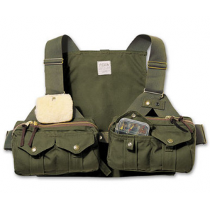 Filson Green Fly Fishing Strap Vest 16003