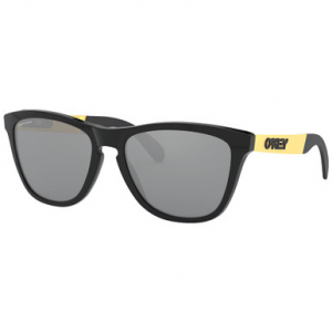 Oakley Frogskins Mix Polished Black and Gold w/PRIZM Black Lenses OO9428-0255 in Polished Black/Gold