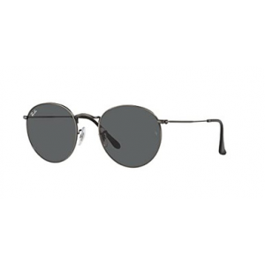 Ray-Ban Round Metal Antique Gunmetal Dark Grey