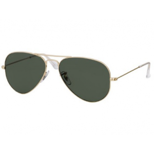 Ray-Ban Aviator Large Metal Arista G-15 Green 0RB3025-W323455