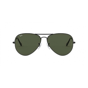 Ray-Ban Aviator Large Metal II Black G-15 Green