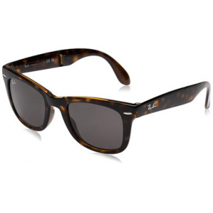 Ray-Ban Folding Wayfarer Glasses Havana Blue