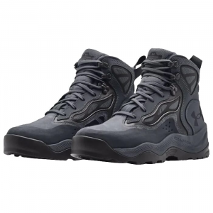 Under Armour Charged Raider Mid WP Boots Pitch Gry/Jet Gry/Blk Size 8 3024265-100018 in Jet Gray, 7
