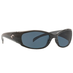 Costa Del Mar Costa Hammerhead Silver Teak Frame Sunglasses w/ Gray 580P Lenses HH-28-OGP