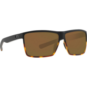 Costa Del Mar Costa Rincon Matte Black/Shiny Tortoise Frame Sunglasses w/ Copper 580P Lenses RIN-181-OCP