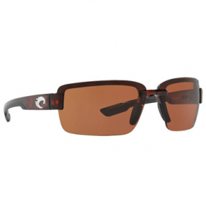 Costa Del Mar Costa Galveston Tortoise Frame Sunglasses w/Copper 580P Lenses 06S9073-90730167
