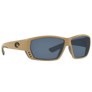 Costa Del Mar Costa Tuna Alley Sand Frame Sunglasses w/ Gray 580P Lenses TA-248-OGP
