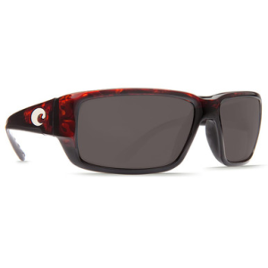 Costa Del Mar Costa Fantail Tortoise Frame Sunglasses w/ Gray 580P Lenses TF-10-OGP